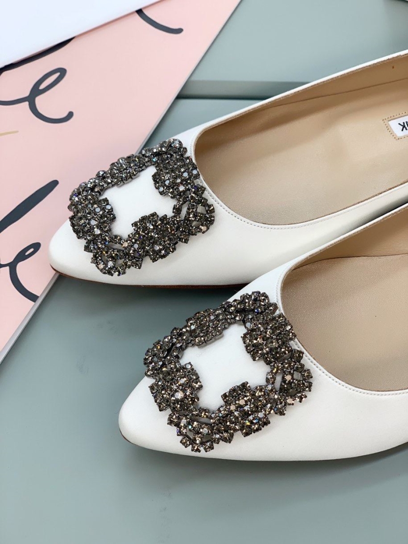 Manolo Blahnik flat shoes